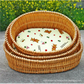 (BC-PK1006) High Quality Handmade Willow Pet Kennel